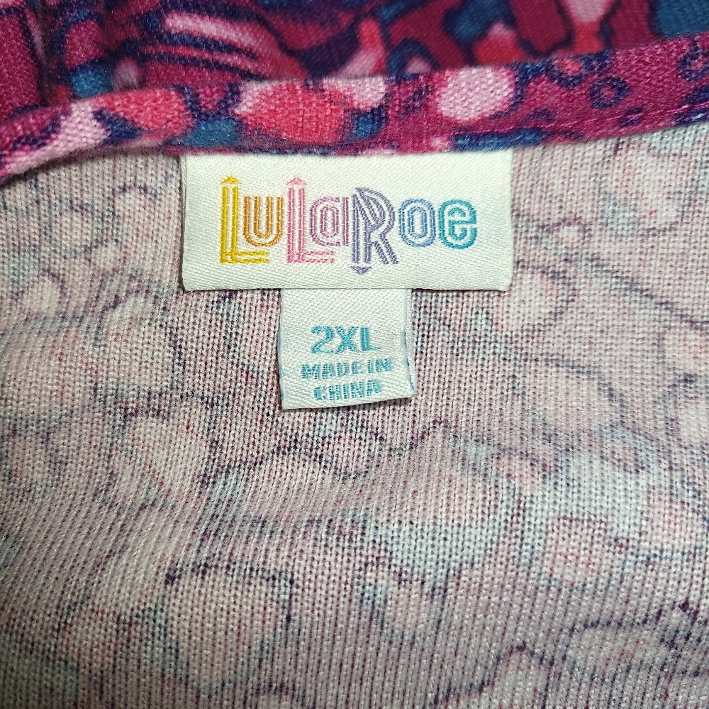 Lularoe Heidi Babydoll Dress Pockets 2XL - Picture 3 of 4